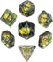 UDIXI 7PCS Polyhedral D&D Dice Set, Wolf Head 7-Die DND Dice Set for Role Playing Games