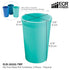 ECR4Kids My First Meal Pal Drinking Cups, Kids Plastic Tableware, Stackable Tumblers for Baby, Toddler Feeding (3-Pack,