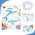 4 Set, Sets Set Piece Toddler Bedding Ultra Soft and Breathable Toddler Comforter for Boys & Girls, Crib Bedding