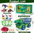 22 1 Set 3-5 5-7, 18 3 4 5 6 7 in Toddler T-rex Dinosaur Truck Toy for Kids Boys Tyrannosaurus Carrier Transport Truck