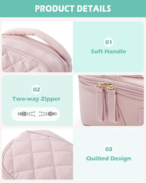 Momcozy, Wearable Breast Pump Bag Compatible with Medela and Eufy Pumps, Portable Pumping Bag with Handle for Work