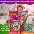 QUOKKA Magnetic Puzzles for Toddlers 2-4, 2x48 Travel Puzzle Games for Kids Ages 3-5, Learning Magnet Toy