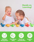 26 Coogam Matching Letters Fine Motor Toy, PCS Double-Sided ABC Dinosaur Alphabet Match Game with Uppercase Lowercase