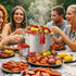 Gemscream 13 Pcs Crawfish Boil Party Supplies Fake Crawfish Party Decorations Lobster Cake Toppers Plastic Crayfish