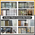 Child Safety Door Top Lock, TAMIDN Top Door Locks for Kids Safety Made of Durable Metal, Adjustable Child Locks