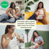 Chest Binder for Breastfeeding Weaning - Stretchable Breathable Adjustable Breastfeeding Essentials for Stop Nursing