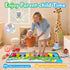 1-3, 1 2 7 7 10 FUCEORUY Piano Mat Musical Toys for Toddlers Sensory Learning Toy Floor Piano Playmat Toys for Year Old