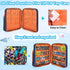 99pcs, 1/64 CURMIO Toy Cars Carrying Case Compatible with Hot Wheels Up to Portable Storage Organizer Bag for Scale Toy
