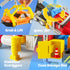 3 4 5 6 7 2 JOVA Vroomix Kids Tow Truck Toys for Years Old Boys, Toddler Car Toys, Large Truck with Transformation Cars