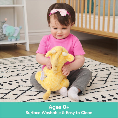 GUND Baby Safari Friends Giraffe - Keywind Musical Plush, Plays Brahms’ Lullaby, 9” Stuffed Animal for Ages 10 Months+