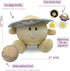 10" 0+ Celestial Buddies Saturn Buddy | Soft Stuffed Plush, Embroidered Features, Fun Planet Facts Tag for Kids STEM
