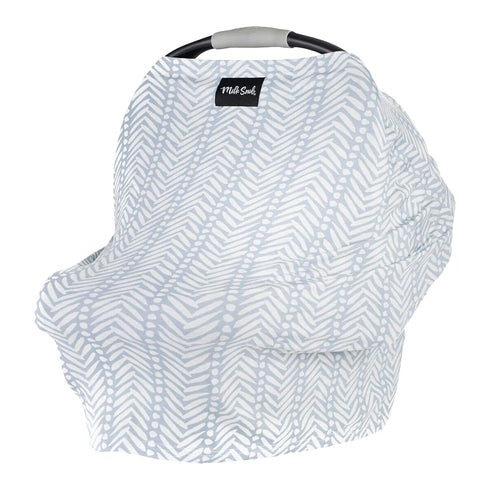Milk Snob Original 5-in-1 Cover for Breastfeeding, Baby Car Seat, Carrier, Stroller, High Chair, Shopping Cart