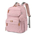 BabbleRoo Pink Diaper Bag Backpack, Travel Backpack with Changing Pad, Pacifier Case & Stroller Straps, Multifunction,