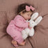 18-Inch 3+ WOOROY Realistic Reborn Baby Dolls Real Life Sleeping Newborn Girl, Lifelike Doll with Weighted Soft Body