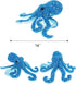 16 Inches DolliBu Large Octopus Stuffed Animal - Wild Collection Sea Animal Plush Blue Octopus, Adorable Stuffed