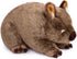 Lifelike Wombat Stuffed Animal - 15.75" Realistic Plush Wombat, Soft Simulation Toy for Kids, Baby Gift