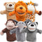 JOYIN 6Pcs Kids Hand Puppet Set - Toddler Animal Plush Toys for Show Theater, Birthday Gifts