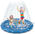 Jasonwell 60" Splash Pad Sprinkler for Kids - Inflatable Outdoor Water Play Mat for Baby Toddler Pool
