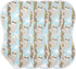 GOODOLD Set 1 Pack Cartoon Sloth Muslin Baby Burp Cloths - Super Absorbent and Soft Burping Rags - Cotton Burp Clothes