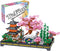 TzFioy Japanese Zen Garden Micro Brick Building Set (2805 Pieces) Tranquil Garden Model