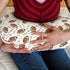 Neutral American Football Baby Nursing Pillow Covers for Boy Girl Cute Football Game Day Nursery Pillowcase