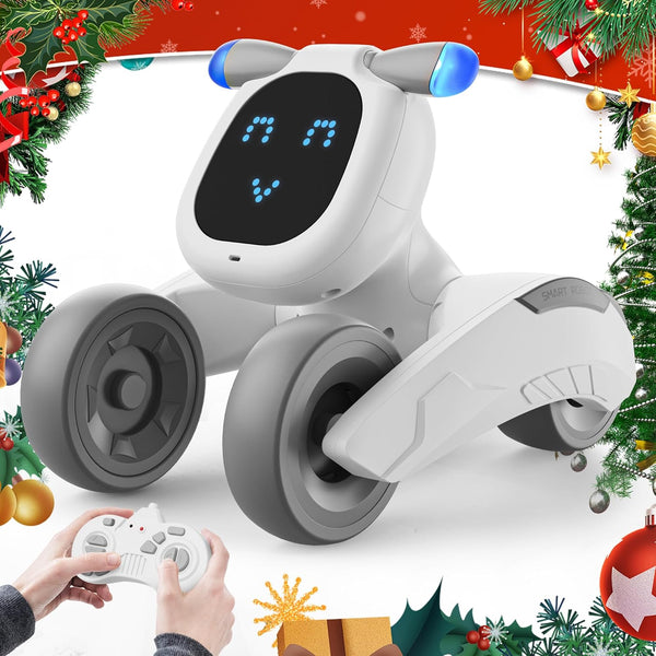 Robot Dog Toy for Kids, Remote Control Dog Robot, Voice & Touch