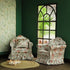 iLAND Dollhouse Furniture of Miniature Couch The Great Doll House Furniture Set