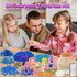 7july 5 6 7 8 9 10 11 12 Mermaid Terrarium Craft Kit for Kids - LED Night Light Up & Remote Mermaid Birthday Gifts Toys
