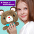 7 8 9 10 11 12 3 KRAFUN Sewing Kit for Kids Age Beginner My First Art & Craft, Includes Stuffed Animal Dolls Teddy