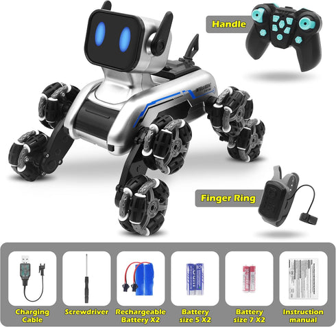 8WD Gesture Sensing Stunt RC Cars, Toys Gifts for Kids 6-12 Year Old Boys Girls, 2.4Ghz Remote Control Cars with Cool