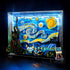 BRIKSMAX LED Lighting Kit for LEGO-21333 Vincent van Gogh, The Starry Night, Remote-Control Version