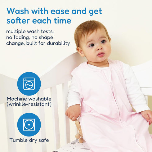 6-12-15 3-Pack,Stretchy,Buttery 2-Way 0.5 TotAha Sleep Sack Months Soft Swaddle Transition Sleeping Bag,Light Baby