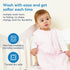6-12-15 3-Pack,Stretchy,Buttery 2-Way 0.5 TotAha Sleep Sack Months Soft Swaddle Transition Sleeping Bag,Light Baby