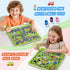 rifamee 2 1 Counting 3-5 in Magnetic Color and Number Maze Magnet Alphabet Double Sided Board Wood Puzzle Fine Motor