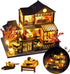 DIY Miniature House Kit, Mini House Kit for Beginners, DIY Dollhouse Kit