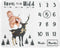 Sweet Jojo Designs Woodland Camo Deer Boy Milestone Blanket Monthly Newborn First