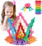 400 Pieces Building Blocks - Kids STEM Educational Toys, Interlocking Solid Plastic for Preschoolers Aged 3+