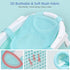 Colorlife Baby Bath Seat Support Net, Adjustable Non-Slip Five-Pointed Shower Mesh for Newborn 0-6 Months