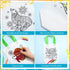 24 144 Pasimy Pieces Mandala Animals Coloring Goodies Bags with Makers Recycle Coloring Gifts Bags Color Your Own Totes
