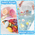 UNEEDE 2 Gallons Bath Toy Organizer, Quick Access Bath Toy Holder for Bathtub, Quick Dry Baby Bath Toy Storage