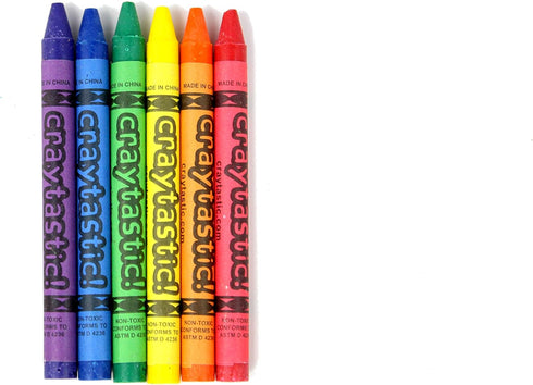 (264) (6 D-4236 Craytastic! Premium Bulk Crayons Colors) for Schools, Classrooms, Restaurants, Offices, Crafts and More