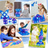 MAGBLOCK 102pcs Magnetic Tiles Frozen Magnet Building for 3-8 Years Old Girls Birthday Gifts