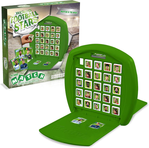 Top Trumps Match Game - World Football Stars, Family Board Games for Kids and Adults