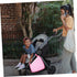 Totority 2 Pcs Stroller Side Sling Storage Bag, Mesh Bag Hanging Organizer for Stroller