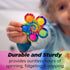 2026 Nutty Toys Fidget Spinner - Sensory Toy for Kids & Adults - Top Stress & Anxiety Relief Gifts for Home & Office