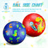 Soccer Ball for Boys Girls 4 to 6, Dinosaur Size 3 Small Cute Soccer Toy for Outdoor Indoor Game with Pump (Blue