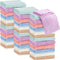 36 Pack Baby Washcloths 10 x 10 Inch Microfiber Coral Fleece Baby