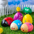 6 Packs JOYIN Easter Wooden Egg Shakers Maracas Percussion Musical for Easter Basket Stuffer Filler, Classroom Prize