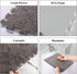 12 0.6" 12 (11.8", pcs Thickened Plush Interlocking Floor Mat Thick- Fluffy Square Tiles with Edgings Soft Anti-Slip