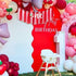 Cherry One High Chair Banner - Cherry Themed First Birthday Party Banner Garland, Sweet Girl Birthday Party Decoration